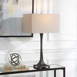 Modern European furniture - Rustic Black Iron Table Lamp by Uttermost Reydan - www.oroa.com