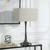 Modern European furniture - Rustic Black Iron Table Lamp by Uttermost Reydan - www.oroa.com