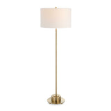 Modern European furniture - Antique Brass Adjustable Floor Lamp - www.oroa.com