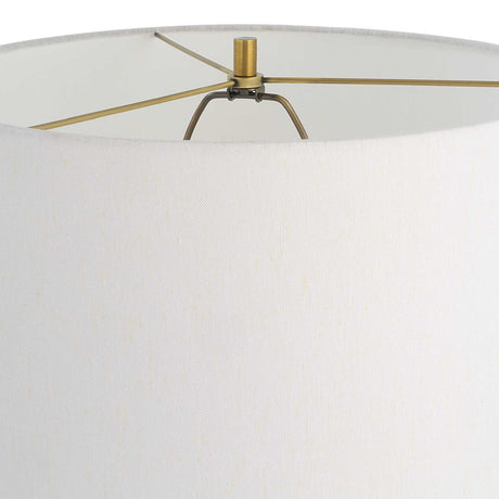 Modern European furniture - Antique Brass Adjustable Floor Lamp - www.oroa.com