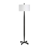 Modern European furniture - Aged Black Tapered Floor Lamp - www.oroa.com