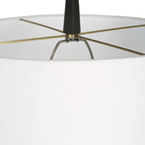 Modern European furniture - Aged Black Tapered Floor Lamp - www.oroa.com
