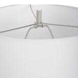 Modern European furniture - Black & White Stone Table Lamp by Uttermost Bandeau - www.oroa.com