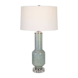 Modern European furniture - Gray Bubble Glass Table Lamp - www.oroa.com