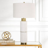 Whitewashed Wood Look Table Lamp by Uttermost Ruse, alternate view 8