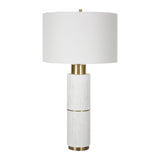 Whitewashed Wood Look Table Lamp by Uttermost Ruse, alternate view 4