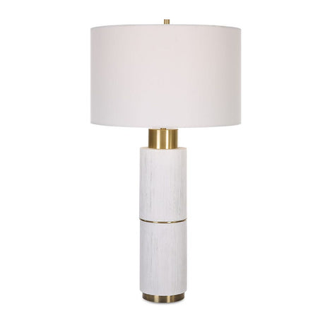 Whitewashed Wood Look Table Lamp by Uttermost Ruse