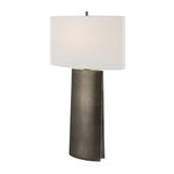Modern European furniture - Gray Steel Table Lamp - www.oroa.com