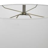 Modern European furniture - Gray Steel Table Lamp - www.oroa.com