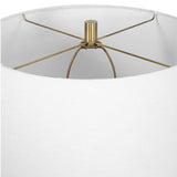 Geometric Patterned Ceramic Table Lamp by Uttermost Zade, alternate view 6
