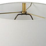 Blue Glazed Ceramic Buffet Lamp by Uttermost Kaimana, alternate view 5