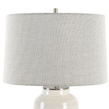 Crackled Glazed Ceramic Table Lamp by Uttermost Odawa, alternate view 7