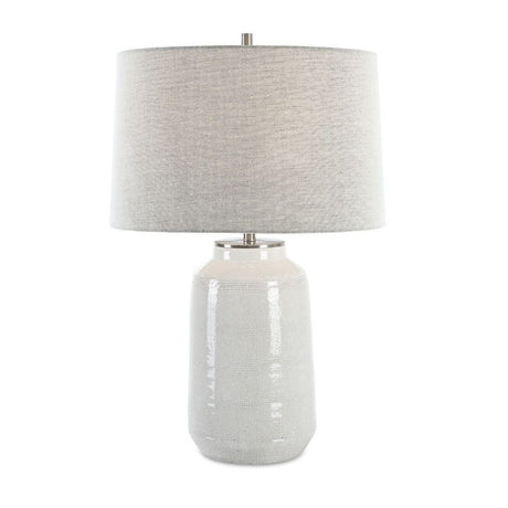 Crackled Glazed Ceramic Table Lamp by Uttermost Odawa