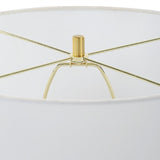 White Glazed Porcelain Table Lamp by Uttermost Emerie, alternate view 7
