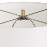 Modern European furniture - Gold Speckled Glass Table Lamp by Uttermost Lyra - www.oroa.com