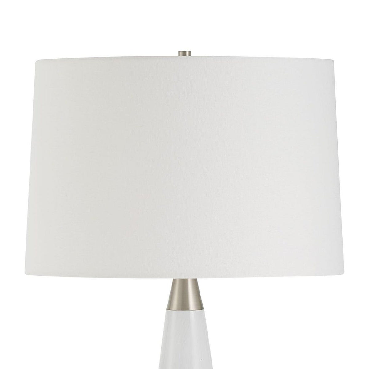 Modern European furniture - Gray & Silver Glass Table Lamp by Uttermost  Quinn - www.oroa.com