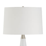 Modern European furniture - Gray & Silver Glass Table Lamp by Uttermost  Quinn - www.oroa.com