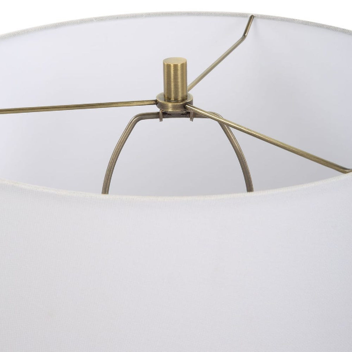 Black Glazed Ceramic Table Lamp by Uttermost Brielle, alternate view 7