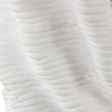 Organic-Shaped White Ceramic Table Lamp by Uttermost Stratified, alternate view 6