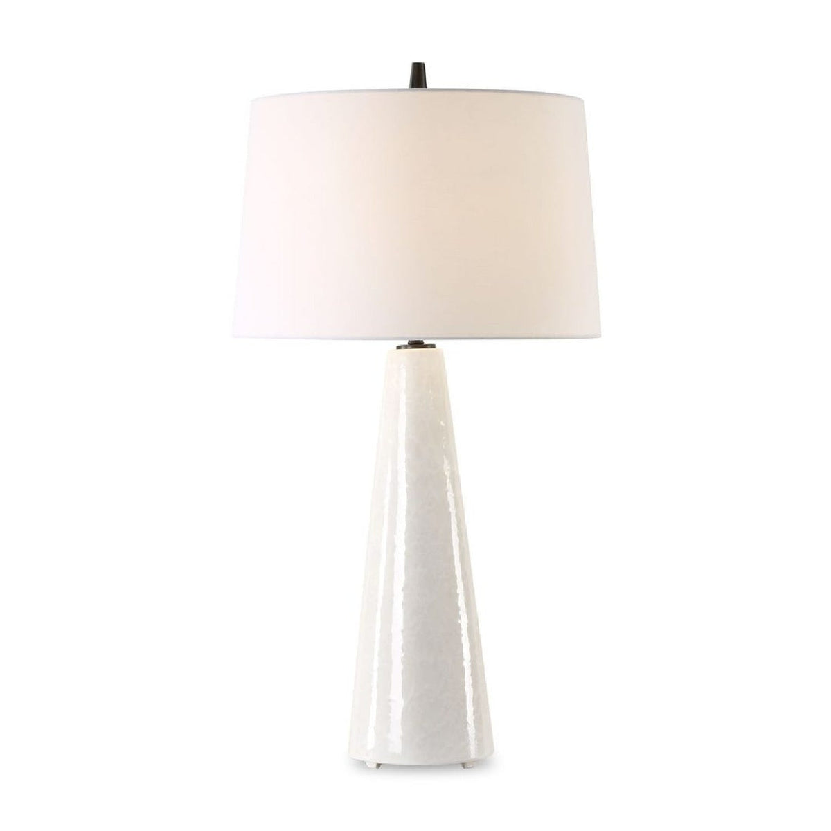 Modern European furniture - Cream Glazed Ceramic Table Lamp by Uttermost Loire - www.oroa.com