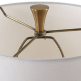 Modern European furniture - White Man-Made Stone Table Lamp by Uttermost Colette - www.oroa.com