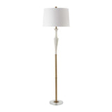 Modern European furniture - White Stone Floor Lamp - www.oroa.com