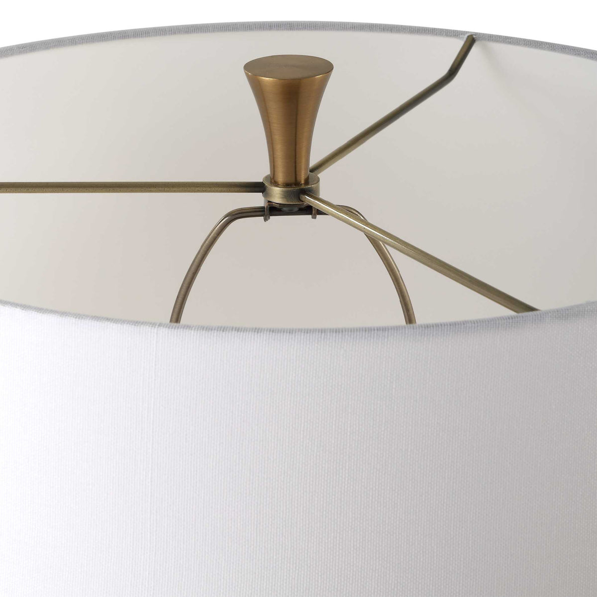 Modern European furniture - White Stone Floor Lamp - www.oroa.com
