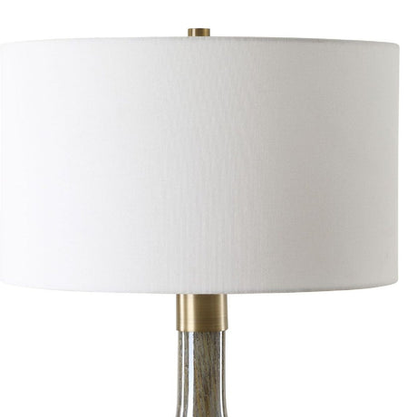 Seeded Glass Table Lamp by Uttermost Rhine, alternate view 6