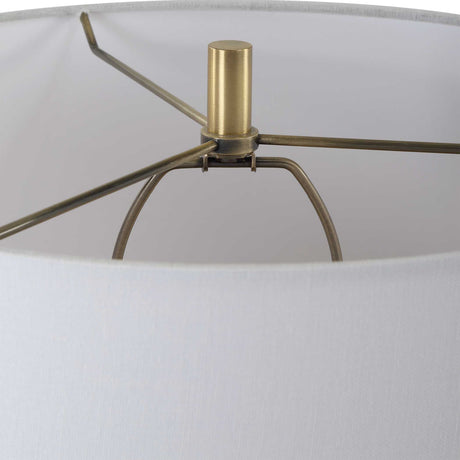 Crackled Ceramic Table Lamp by Uttermost Meltdown, alternate view 5