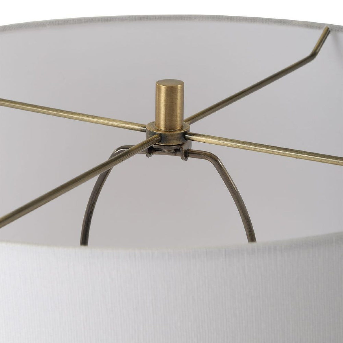 White Ceramic Floor Lamp | Uttermost Quite The Buzz - www.oroa.com