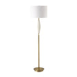 White Ceramic Floor Lamp | Uttermost Quite The Buzz - www.oroa.com