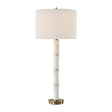 Modern European furniture - Polished Alabaster Table Lamp - www.oroa.com