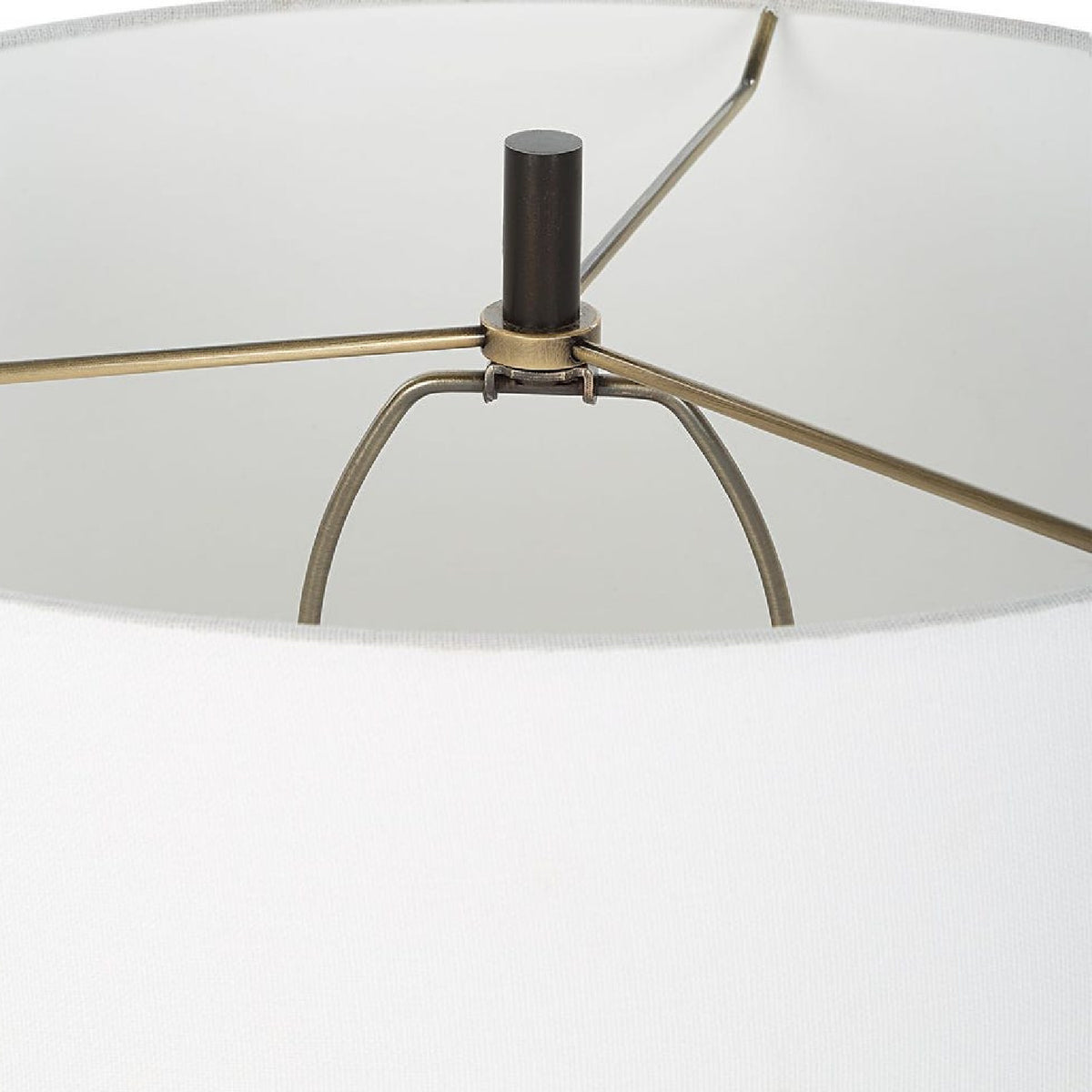 Ceramic White Table Lamp by Uttermost Fralin, alternate view 6