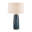 Blue Ceramic Table Lamp by Uttermost Submerged