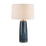 Blue Ceramic Table Lamp by Uttermost Submerged
