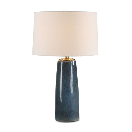 Blue Ceramic Table Lamp by Uttermost Submerged