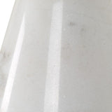 White Marble & Brass Table Lamp by Uttermost Avola, alternate view 7