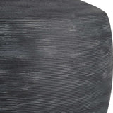 Modern European furniture - Ribbed Gray Ceramic Table Lamp by Uttermost Graphite - www.oroa.com