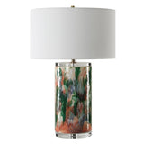Modern European furniture - Multicolored Ceramic Table Lamp by Uttermost Silvie - www.oroa.com