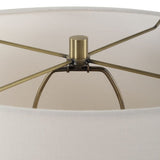 Honed Travertine Table Lamp by Uttermost Cortado, alternate view 6