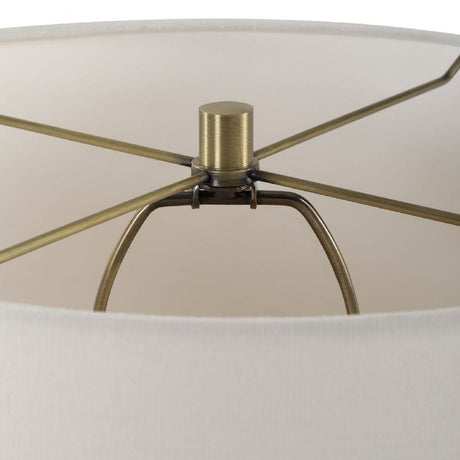 Honed Travertine Table Lamp by Uttermost Cortado, alternate view 6