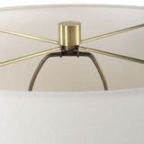Hourglass Seeded Glass Table Lamp by Uttermost Out Of Time, alternate view 5