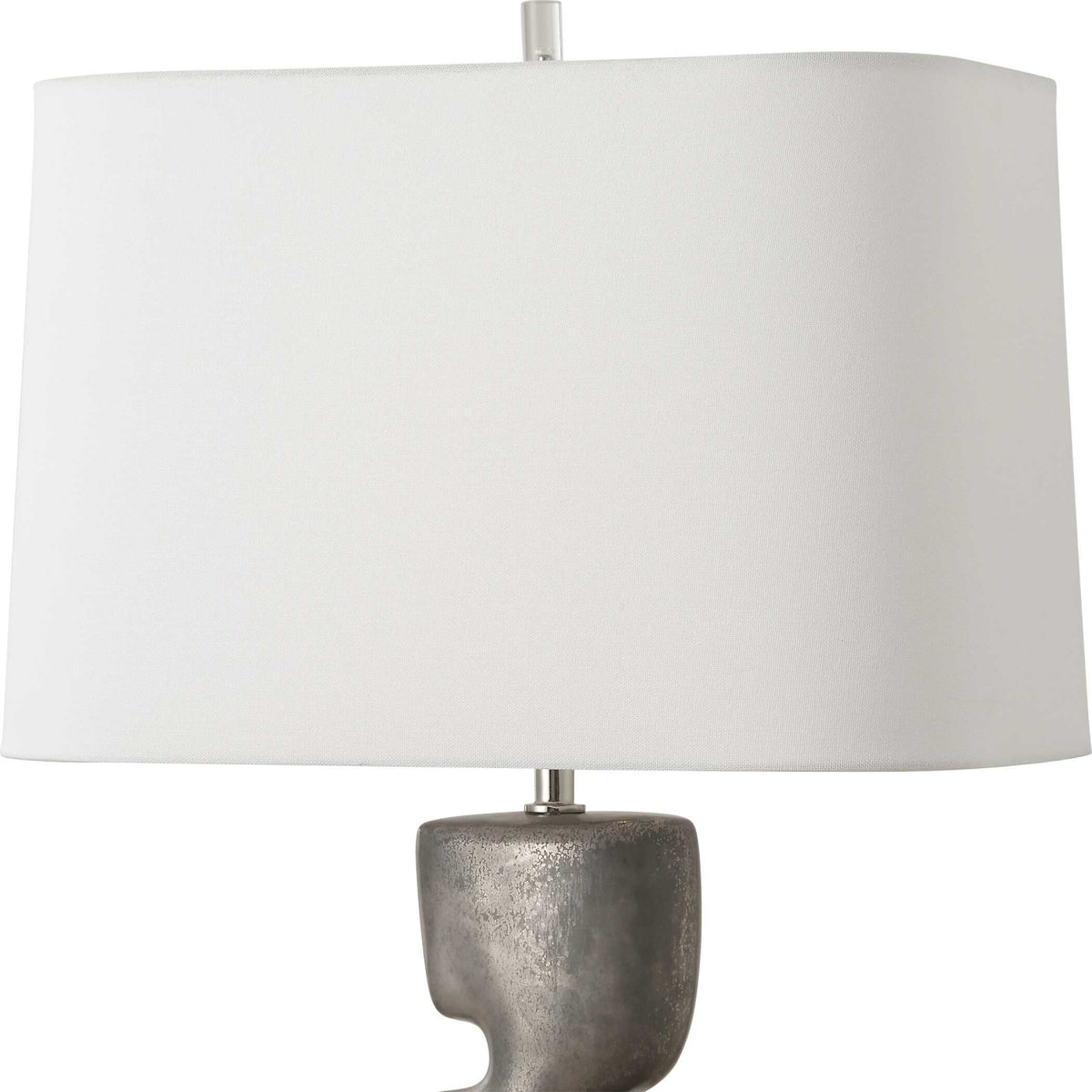Modern European furniture - Tarnished Nickel Table Lamp by Uttermost Free Flowing - www.oroa.com