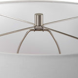 White Glaze Ceramic Table Lamp by Uttermost Dribble, alternate view 5