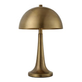Modern European furniture - Antique Brass Dome Accent Lamp - www.oroa.com