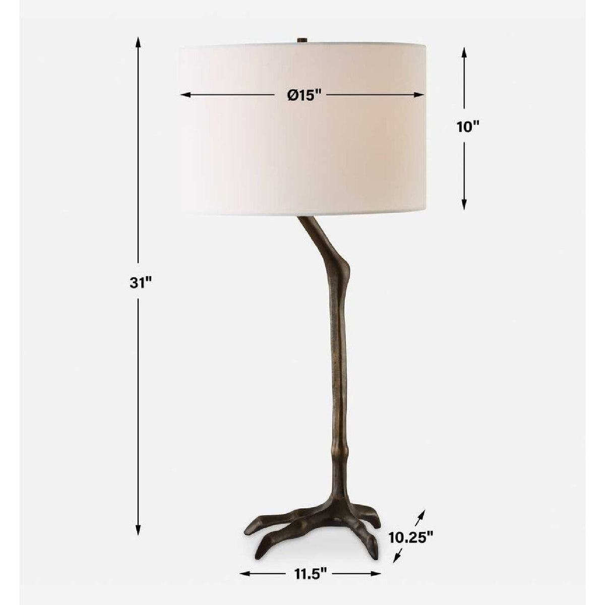 Modern European furniture - Bird Leg Inspired Table Lamp by Uttermost  Perch - www.oroa.com
