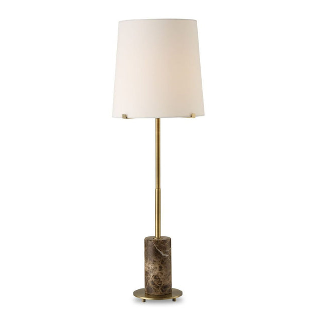Brown Marble Buffet Lamp by Uttermost Sepia