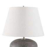 Modern European furniture - Distressed Black Ceramic Table Lamp by Uttermost Beckley - www.oroa.com