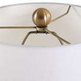 Brown Seeded Glass Buffet Lamp by Uttermost Sienna, alternate view 7