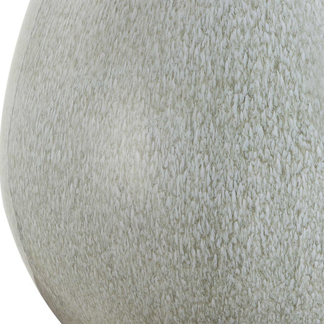 Cream Ceramic Teardrop-Shaped Table Lamp by Uttermost Moray, alternate view 5